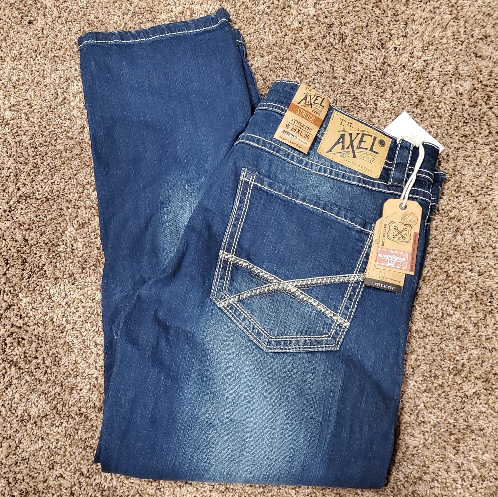 Axel Athletic Cut Mens Jean's 38x30